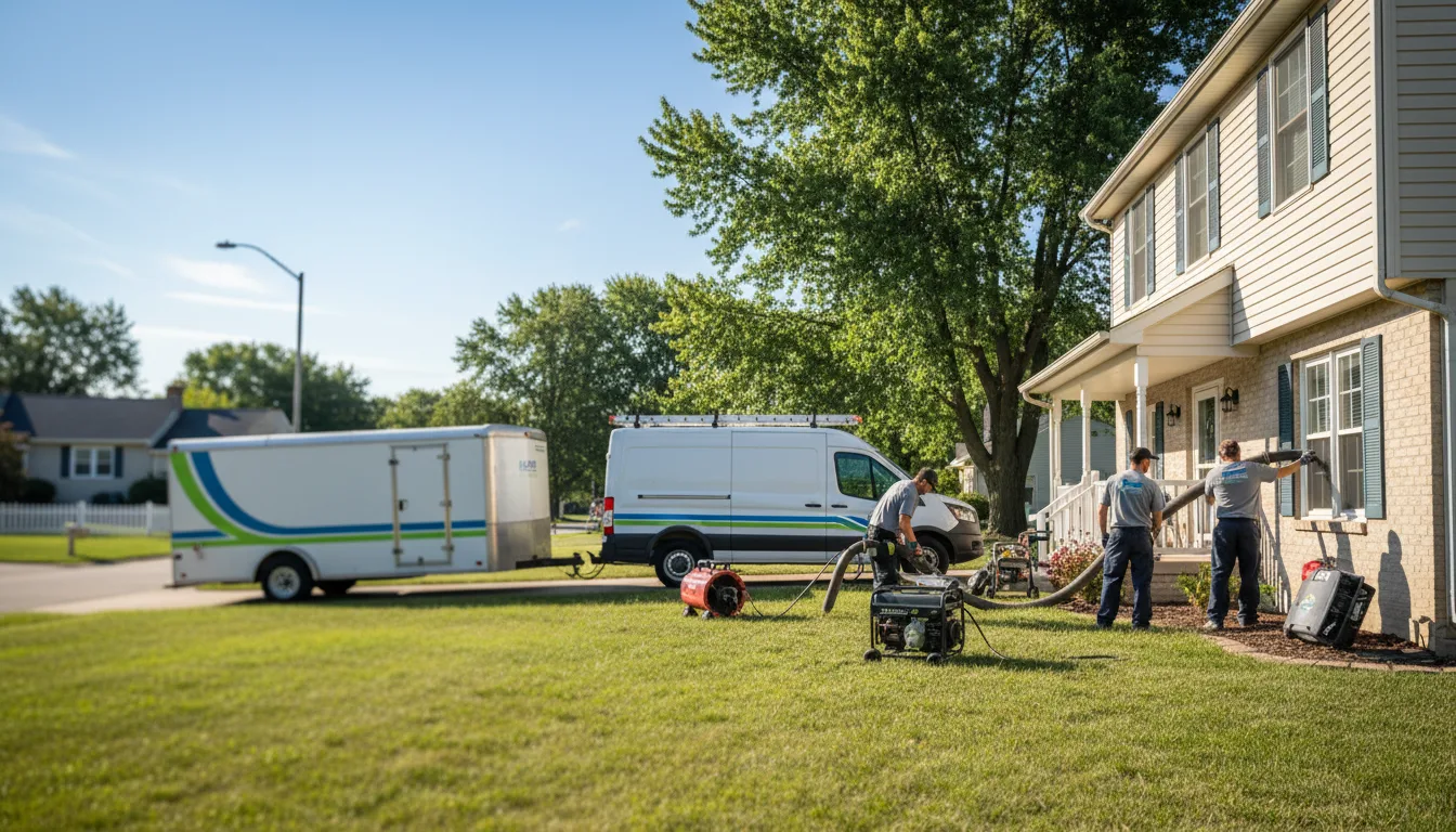 Flooded Basement Restoration And Cleanup With Repair in Ingomar, MT near me